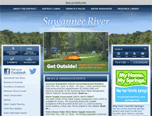 Tablet Screenshot of fl-suwanneeriver.civicplus.com