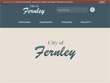 Tablet Screenshot of nv-fernley3.civicplus.com