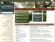 Tablet Screenshot of mo-brentwood.civicplus.com