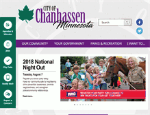 Tablet Screenshot of mn-chanhassen2.civicplus.com