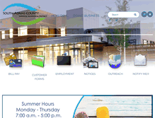 Tablet Screenshot of co-sacwsd.civicplus.com