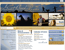 Tablet Screenshot of ks-greatbend.civicplus.com