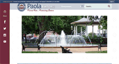 Desktop Screenshot of ks-paola.civicplus.com