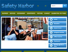 Tablet Screenshot of fl-safetyharbor.civicplus.com
