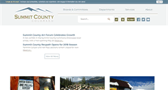 Desktop Screenshot of co-summitcounty.civicplus.com