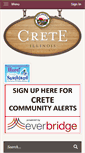 Mobile Screenshot of il-crete.civicplus.com