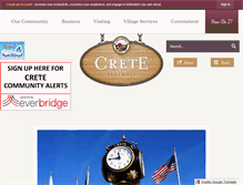 Tablet Screenshot of il-crete.civicplus.com