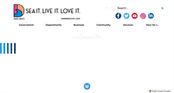 Desktop Screenshot of fl-daniabeach.civicplus.com