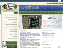 Tablet Screenshot of il-hawthornwoods.civicplus.com