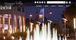 Desktop Screenshot of co-greenwoodvillage.civicplus.com