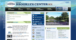 Desktop Screenshot of mn-brooklyncenter.civicplus.com