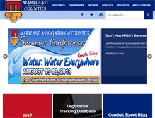Tablet Screenshot of md-mac.civicplus.com