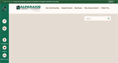 Desktop Screenshot of in-valparaiso.civicplus.com