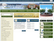 Tablet Screenshot of ga-murraycounty.civicplus.com