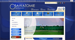 Desktop Screenshot of ks-osawatomie.civicplus.com
