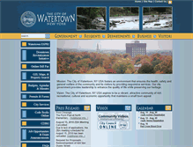 Tablet Screenshot of ny-watertown.civicplus.com