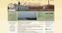 Desktop Screenshot of ma-provincetown.civicplus.com