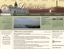 Tablet Screenshot of ma-provincetown.civicplus.com