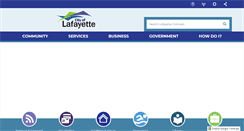Desktop Screenshot of co-lafayette.civicplus.com