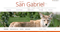 Desktop Screenshot of ca-sangabriel.civicplus.com