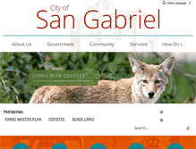 Tablet Screenshot of ca-sangabriel.civicplus.com