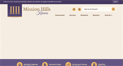 Desktop Screenshot of ks-missionhills2.civicplus.com