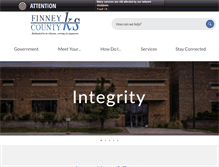 Tablet Screenshot of ks-finneycounty.civicplus.com