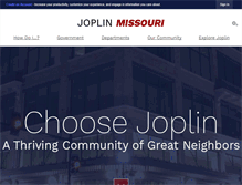 Tablet Screenshot of mo-joplin.civicplus.com