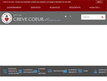 Tablet Screenshot of mo-crevecoeur.civicplus.com