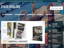 Tablet Screenshot of pa-statecollege.civicplus.com