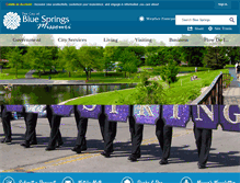 Tablet Screenshot of mo-bluesprings.civicplus.com