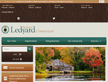 Tablet Screenshot of ct-ledyard.civicplus.com