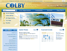 Tablet Screenshot of ks-colby2.civicplus.com