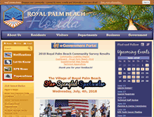 Tablet Screenshot of fl-royalpalmbeach.civicplus.com