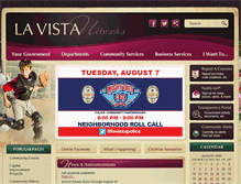 Tablet Screenshot of ne-lavista.civicplus.com