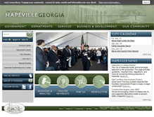 Tablet Screenshot of ga-hapeville.civicplus.com