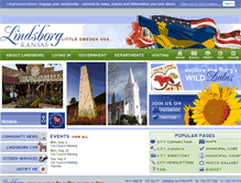 Tablet Screenshot of ks-lindsborg2.civicplus.com