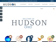 Tablet Screenshot of oh-hudson.civicplus.com