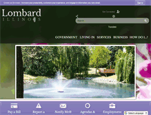 Tablet Screenshot of il-lombard2.civicplus.com