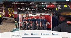 Desktop Screenshot of co-westmetrofire.civicplus.com
