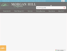 Tablet Screenshot of ca-morganhill.civicplus.com
