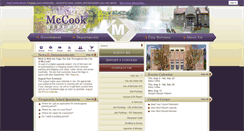Desktop Screenshot of ne-mccook.civicplus.com