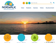 Tablet Screenshot of ct-norwalk.civicplus.com