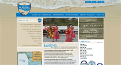 Desktop Screenshot of ca-marina.civicplus.com