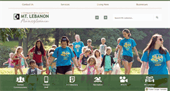 Desktop Screenshot of pa-mtlebanon2.civicplus.com