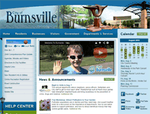 Tablet Screenshot of mn-burnsville.civicplus.com