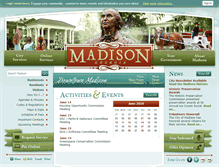 Tablet Screenshot of ga-madison.civicplus.com
