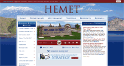 Desktop Screenshot of ca-hemet.civicplus.com