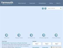 Tablet Screenshot of ma-yarmouth.civicplus.com
