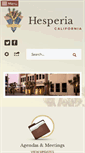 Mobile Screenshot of ca-hesperia.civicplus.com